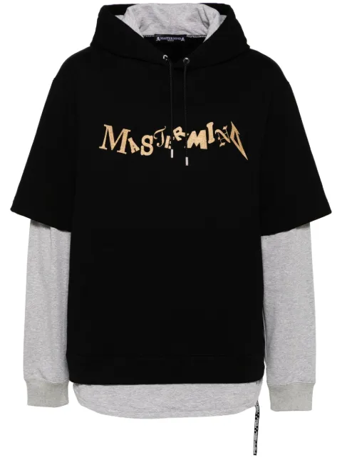 Mastermind World logo-print hoodie