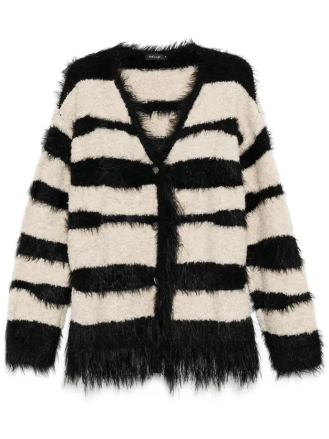 tout a coup stripe button down cardigan