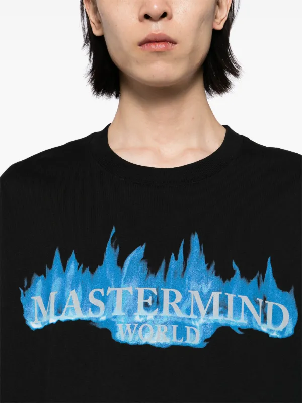 レビュー高評価商品 Mastermind JP FARFETCH | ブラック | Tシャツ ロゴ World トップス