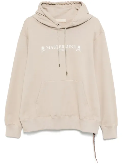 Mastermind World logo-print hoodie