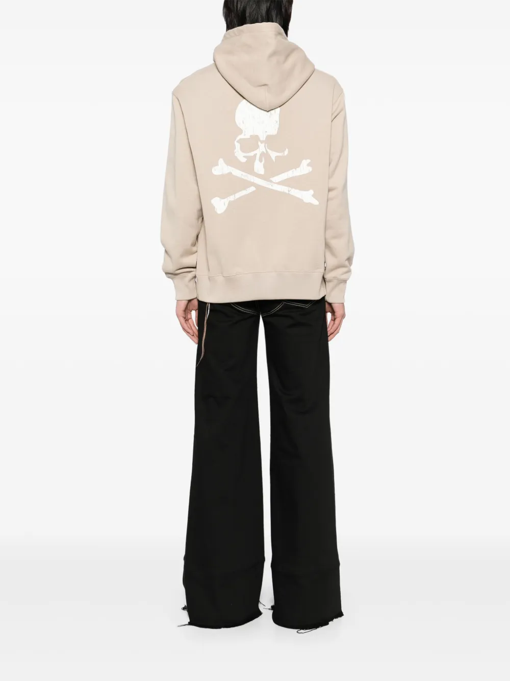 Mastermind World Hoodie met logoprint Bruin