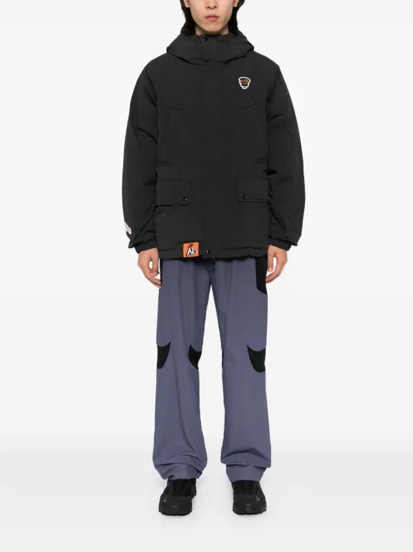 AAPE BY *A BATHING APE® ダウンジャケット | ブラック | FARFETCH JP