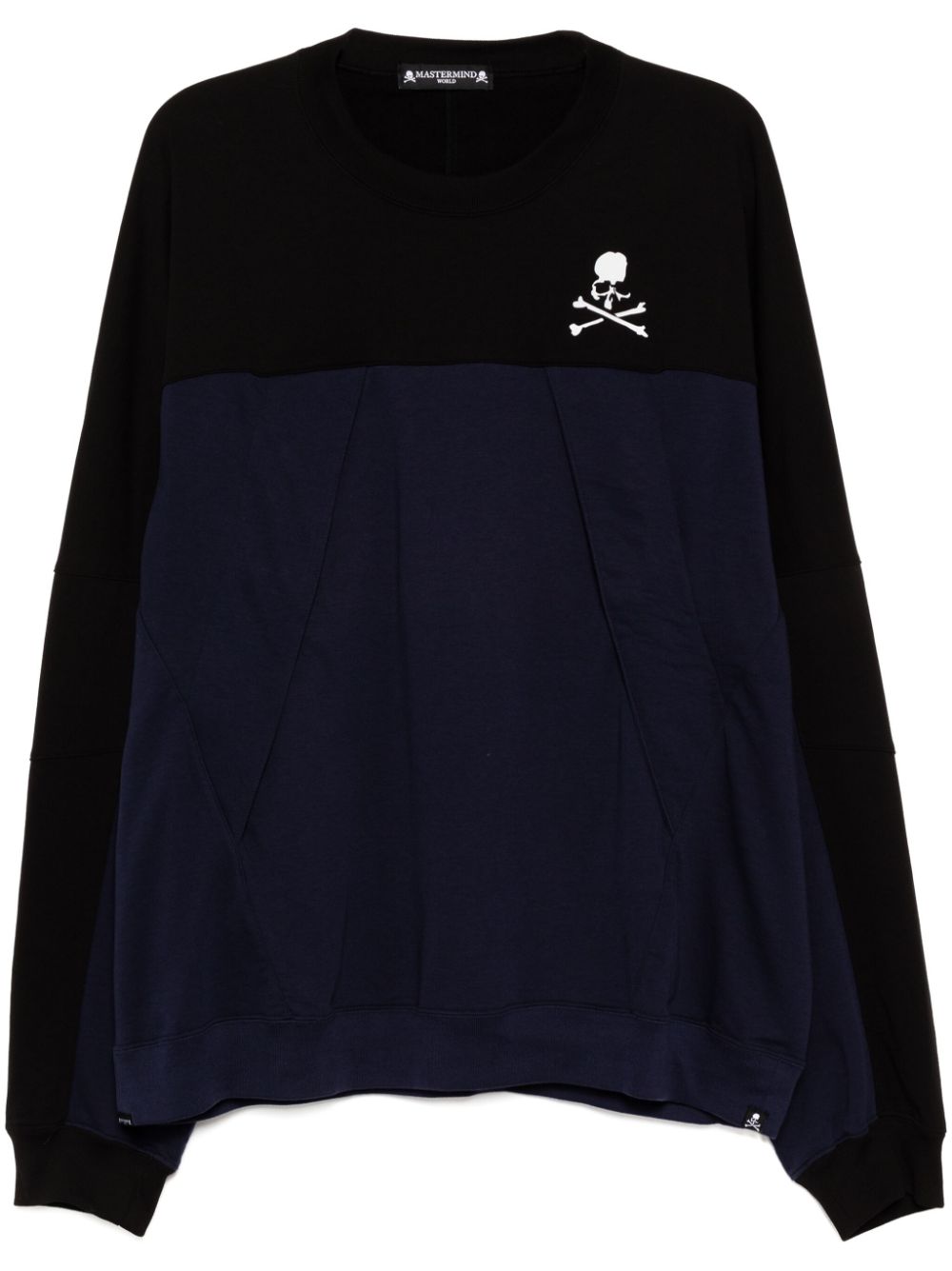 Mastermind World logo-print sweatshirt - Black