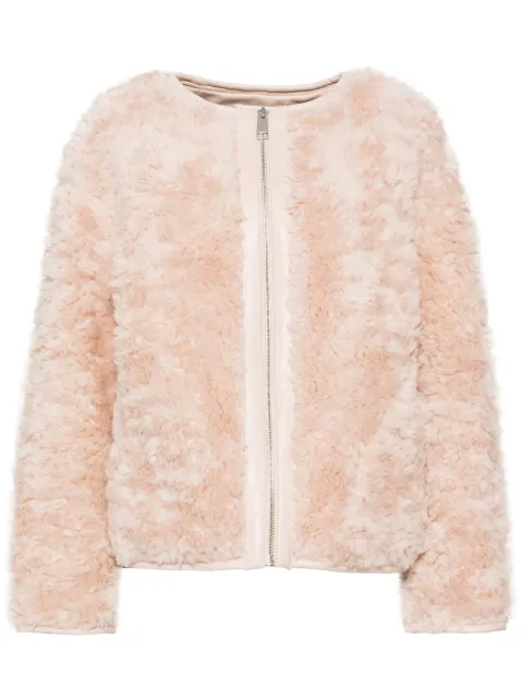 b+ab faux-fur jacket