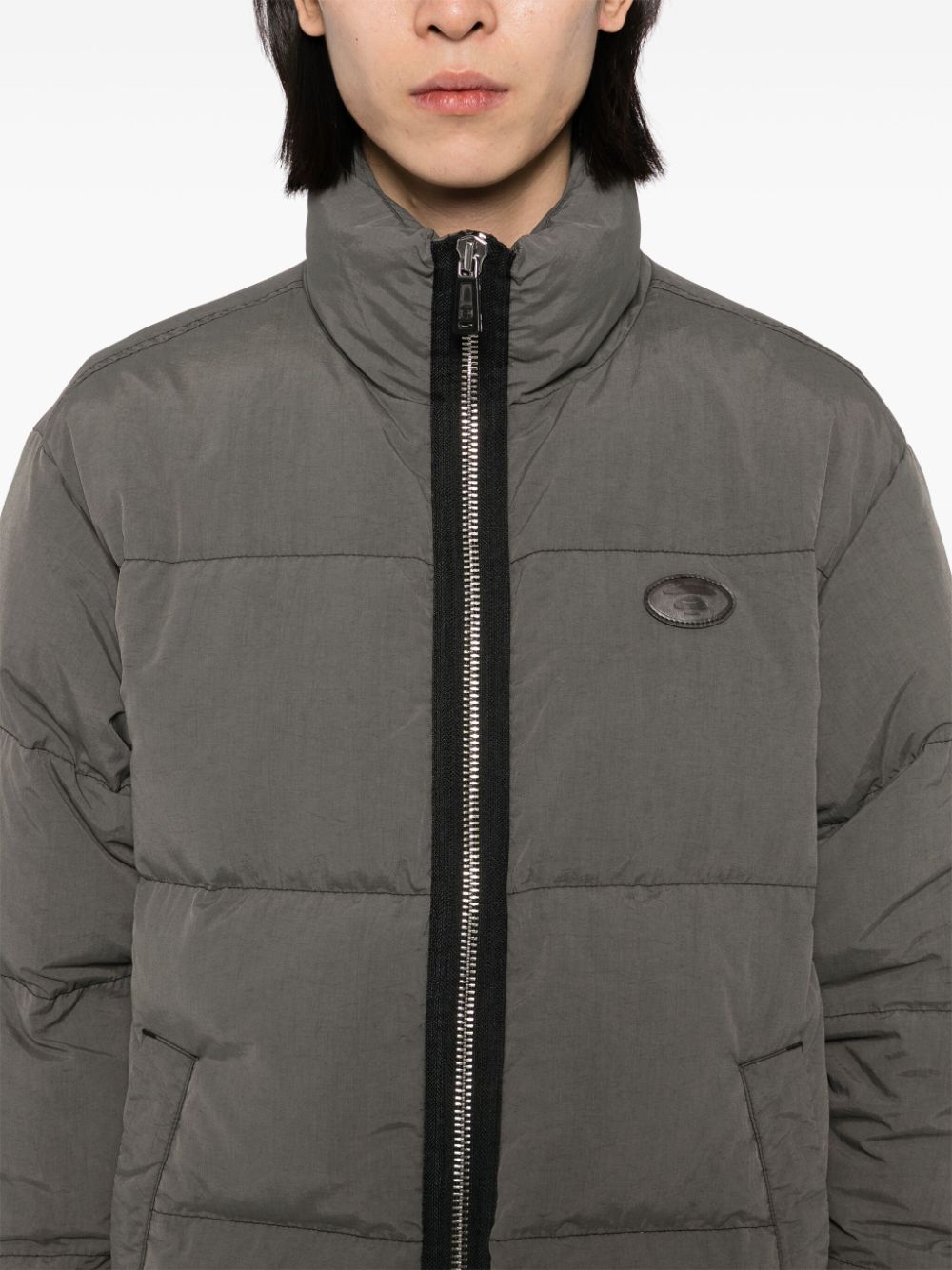 AAPE BY *A BATHING APE moonface logo puffer jacket Men