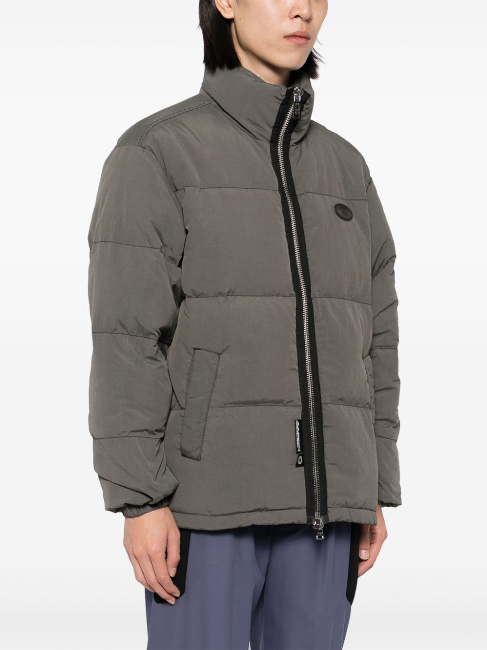 AAPE BY *A BATHING APE moonface logo puffer jacket Men