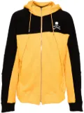 Mastermind World zip-up hoodie - Yellow