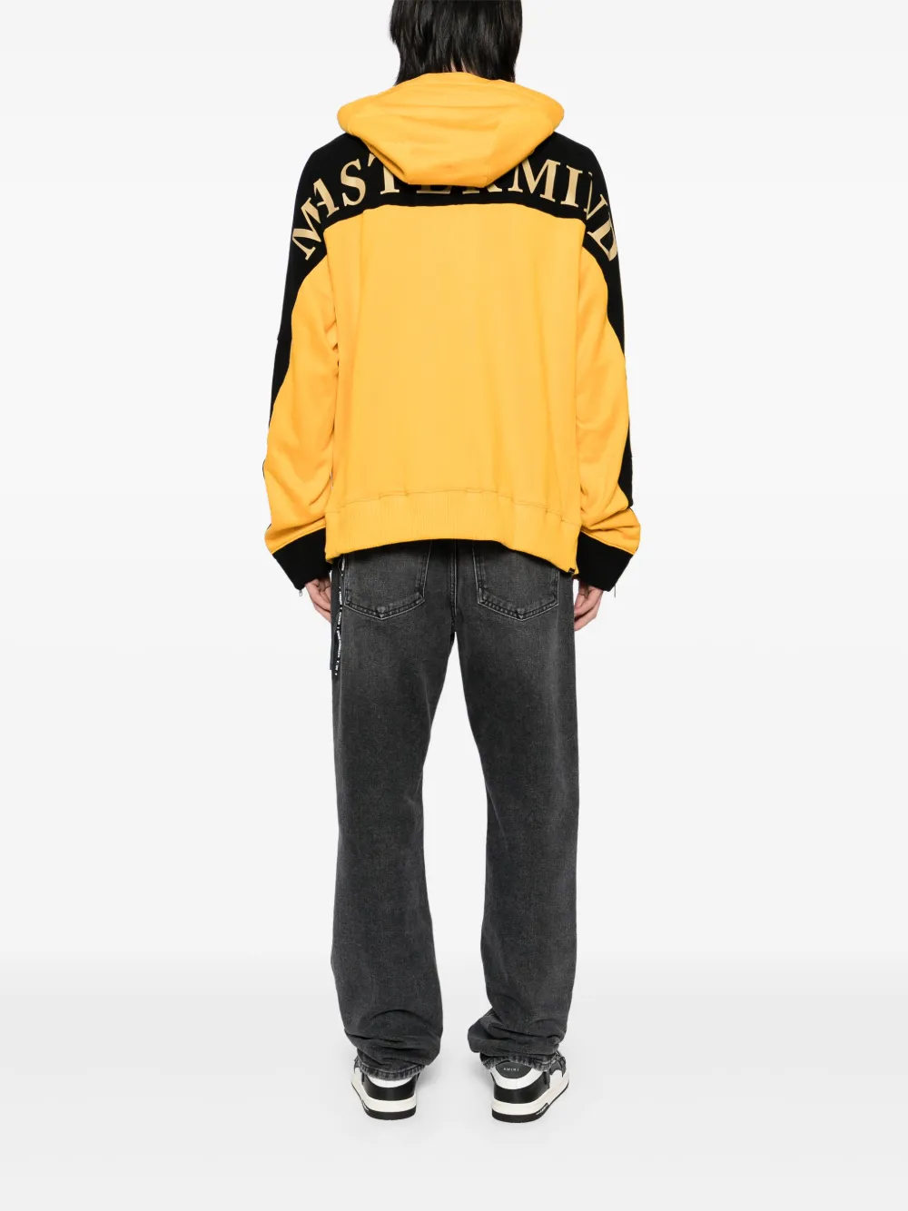 Mastermind World Hoodie met rits Geel