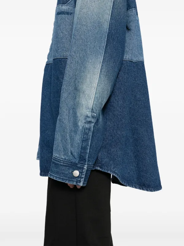 AMBUSH デニムシャツ | ブルー | FARFETCH JP