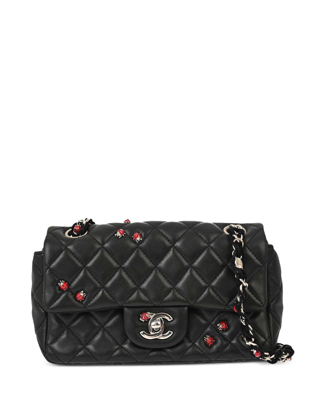 Affordable HOT SALE CHANEL 2010 Ladybug Classic Flap shoulder bag Women