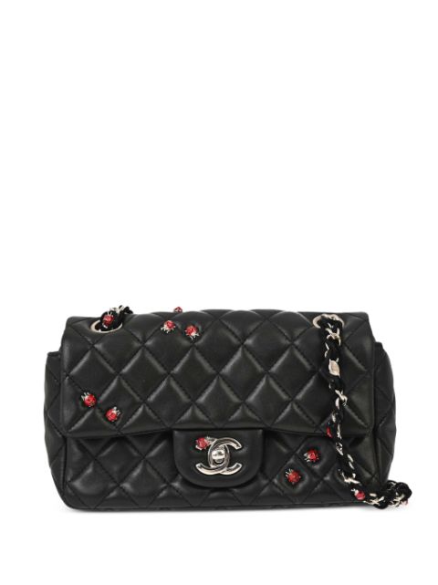 HOT SALE CHANEL 2010 Ladybug Classic Flap shoulder bag Women