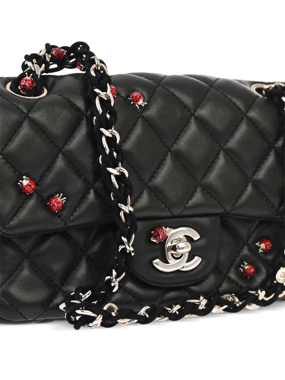 Affordable HOT SALE CHANEL 2010 Ladybug Classic Flap shoulder bag Women