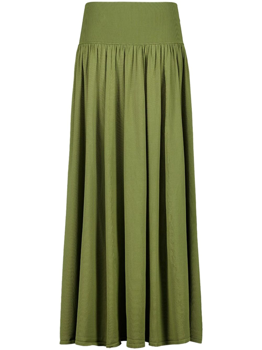 Zimmermann Wylie Midi Skirt In Green