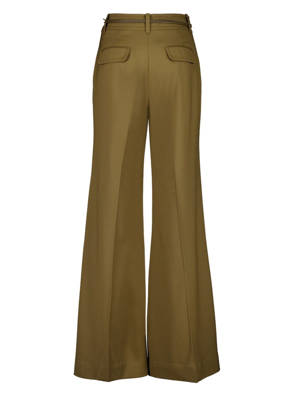 ZIMMERMANN Crush flared trousers - Groen