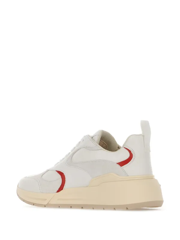 【FERRAGAMO】 COSIMINA レザー スニーカー Ferragamo Cosimina スニーカー | ホワイト | FARFETCH JP