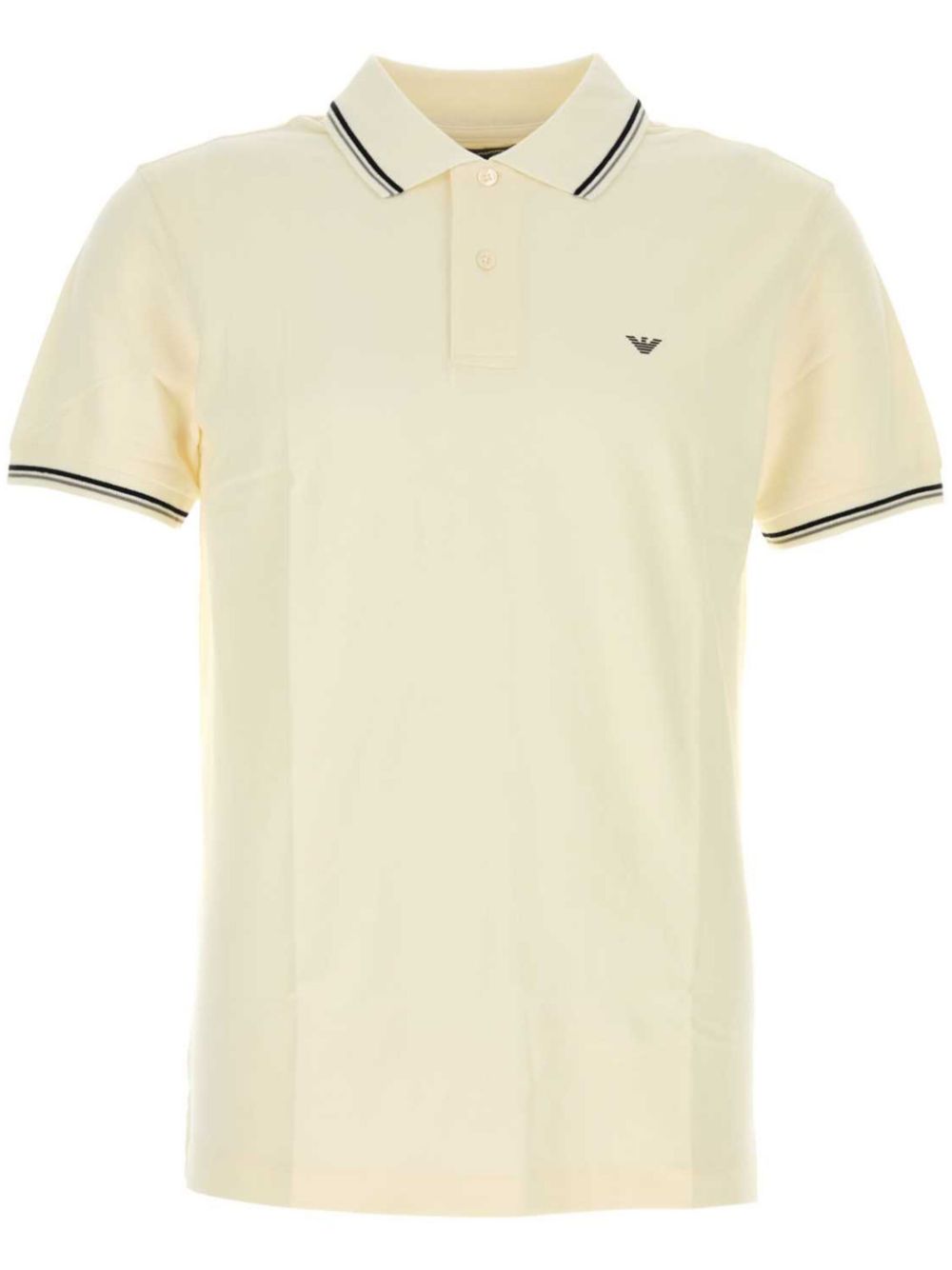 logo-embroidered polo shirt