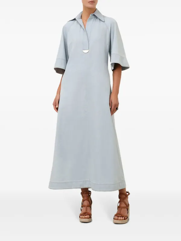 ZIMMERMANN Acacia ドレス | ブルー | FARFETCH JP
