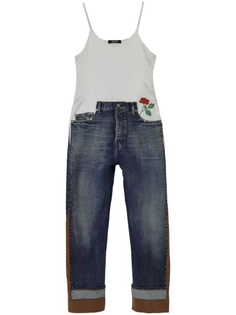 Undercover jumpsuit con paneles