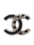 CHANEL Pre-Owned 2012 CC brooch - Black