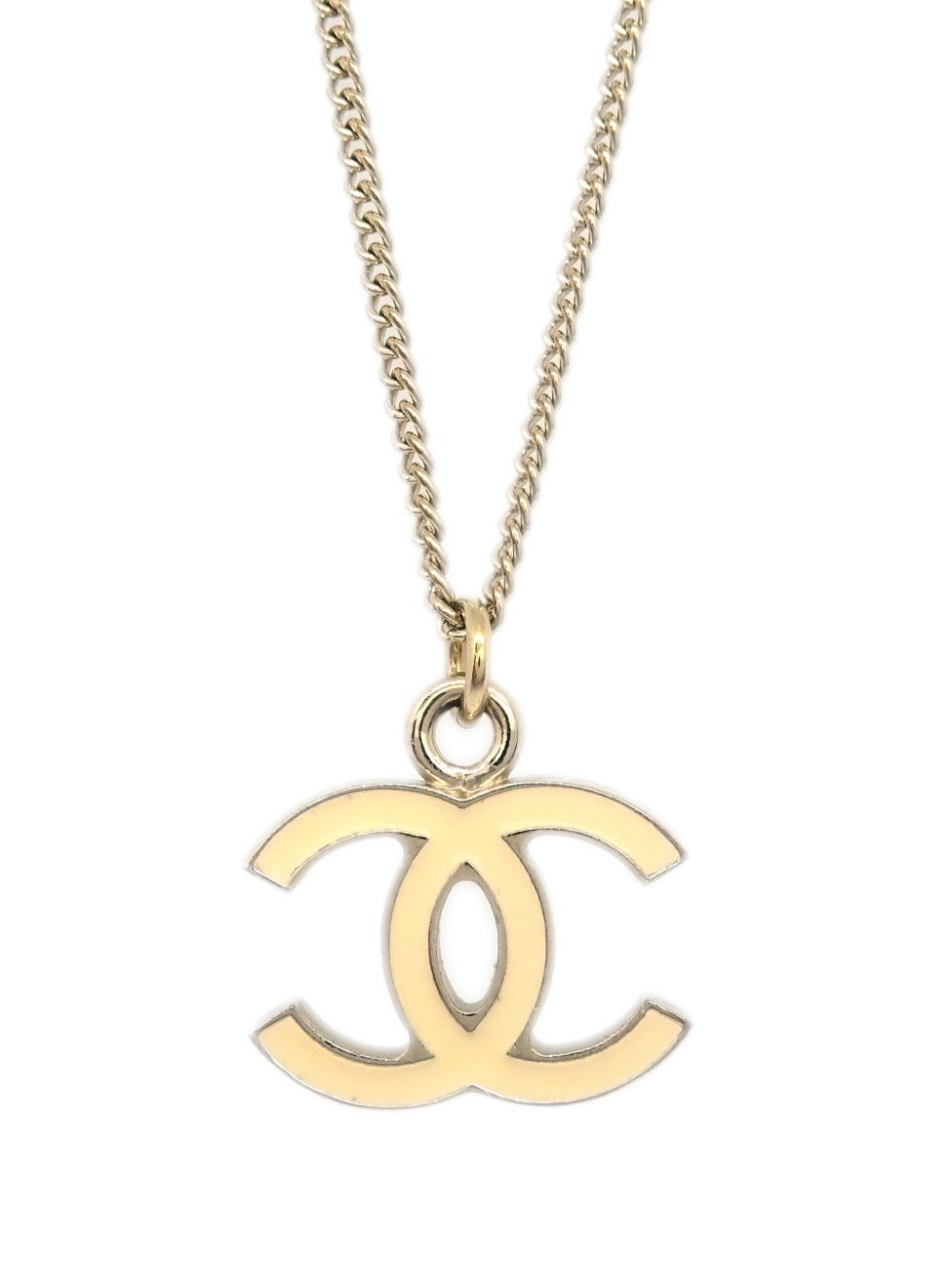 CHANEL Pre-Owned 2006 CC halsketting - Zilver