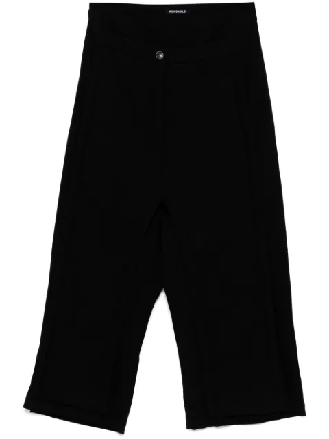 Rundholz panelled tapered trousers