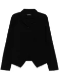 Rundholz single-breasted blazer - Black
