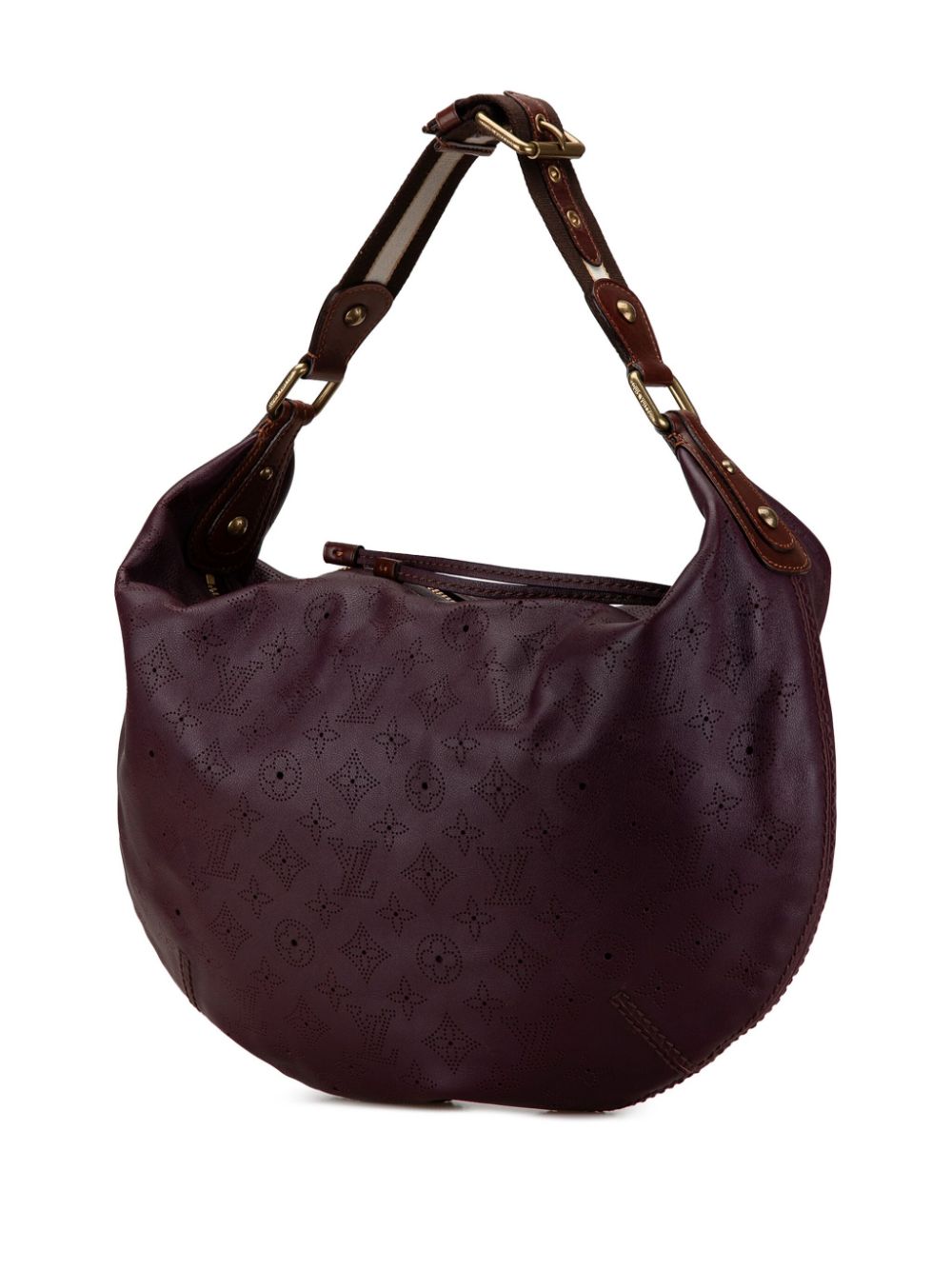 Louis Vuitton Pre-Owned 2004 Monogram Mahina Onatah GM hobo bag - Paars