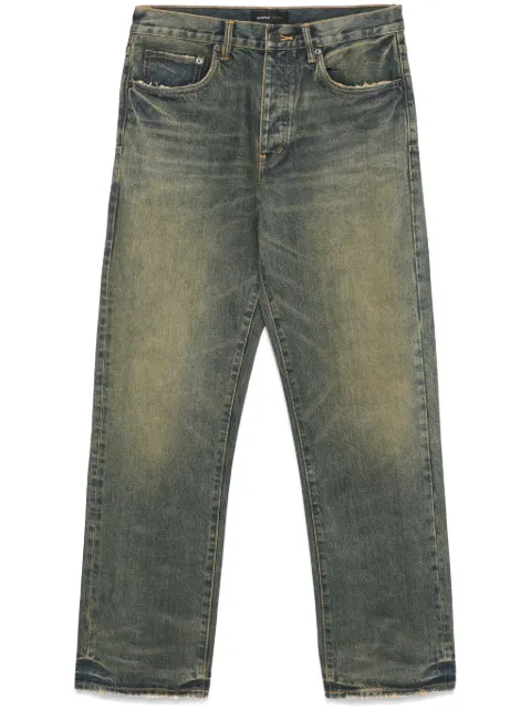 Purple Brand mid-rise straight jeans