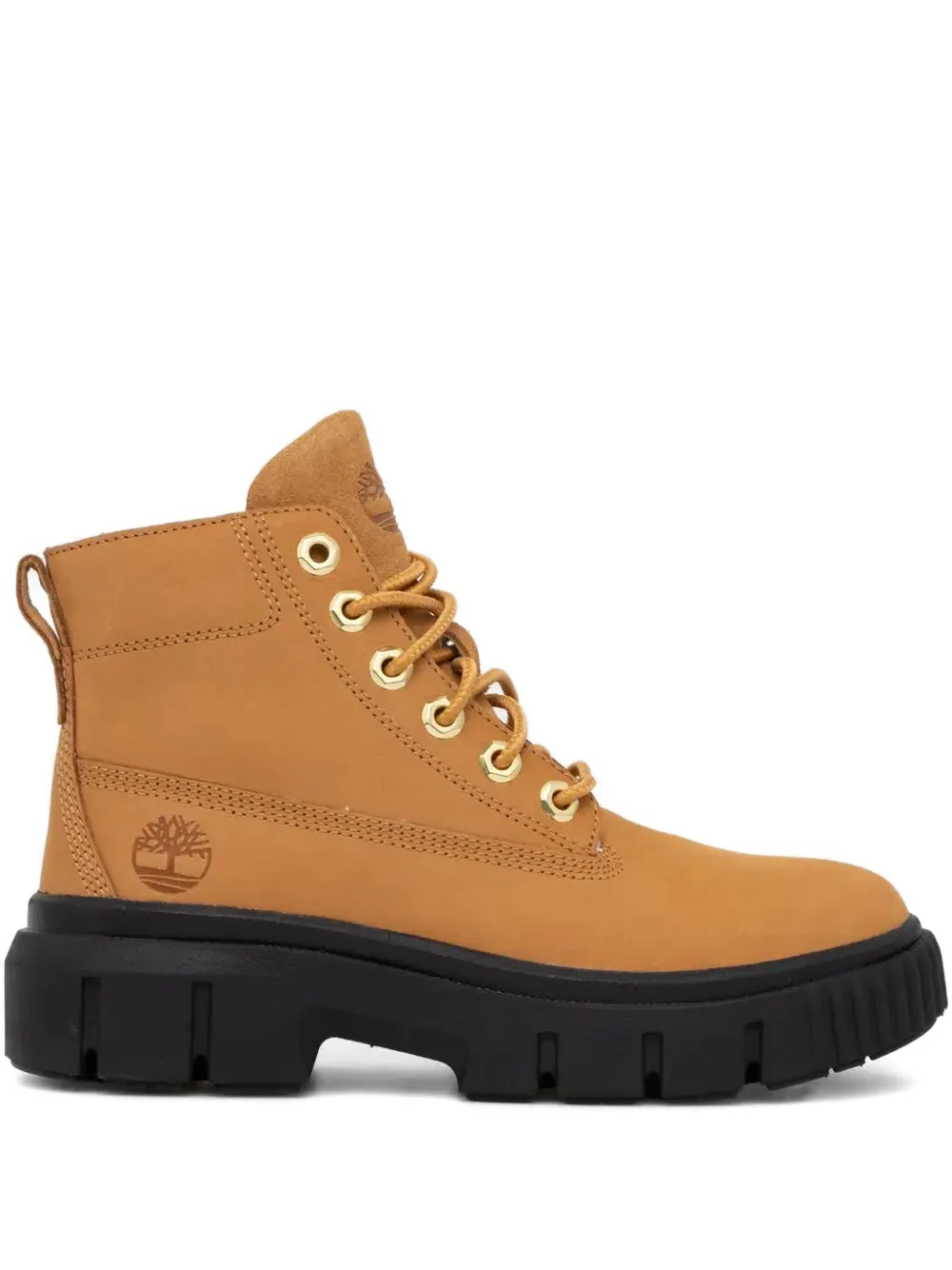 Timberland Greyfield Mid lug-sole lace-up boots Bruin