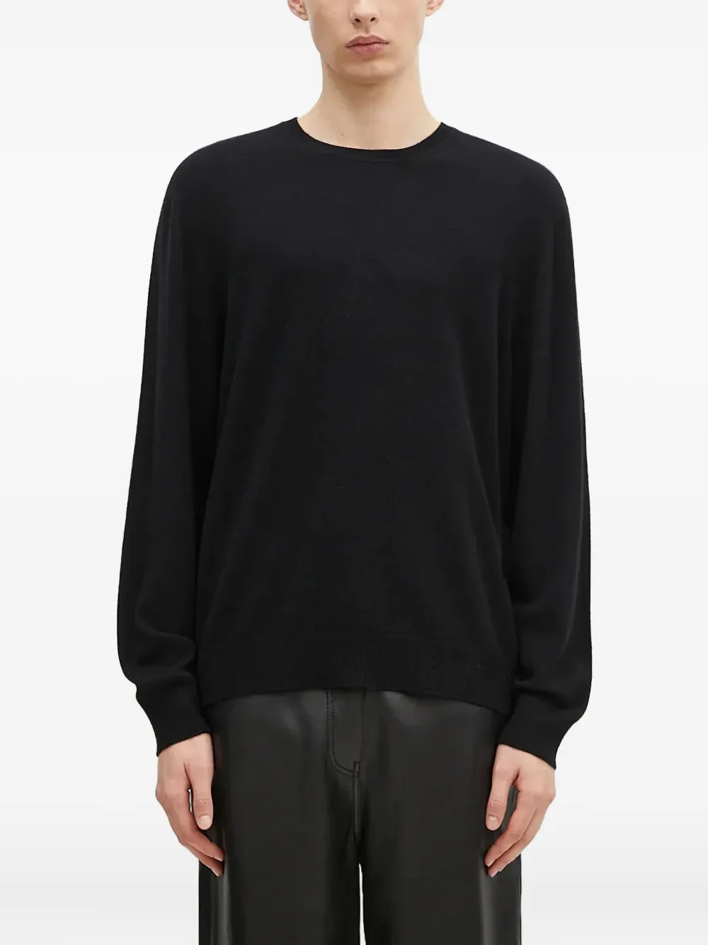 embroidered cashmere sweater
