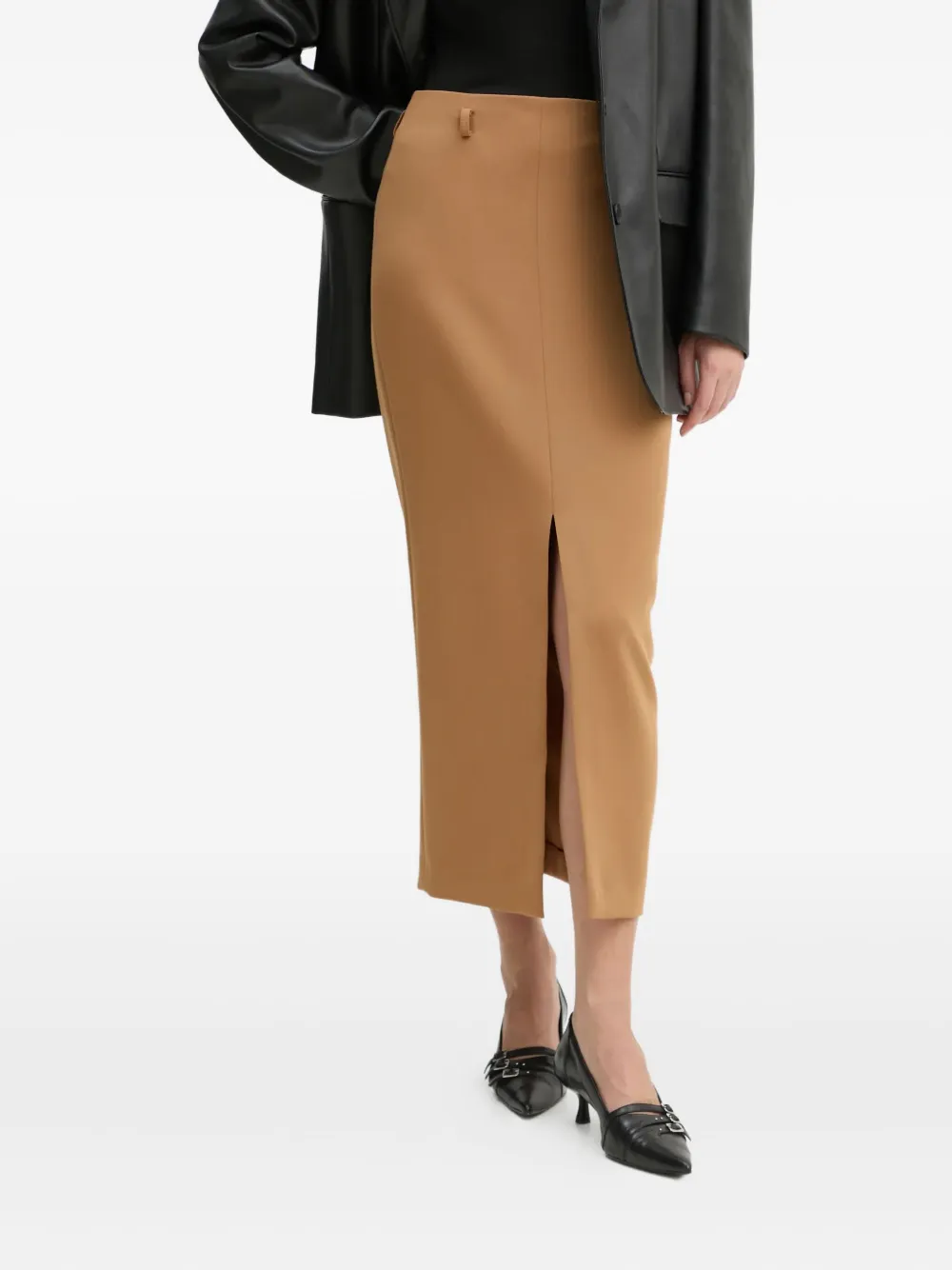 Ba&Sh slit skirt | Brown | Image 1