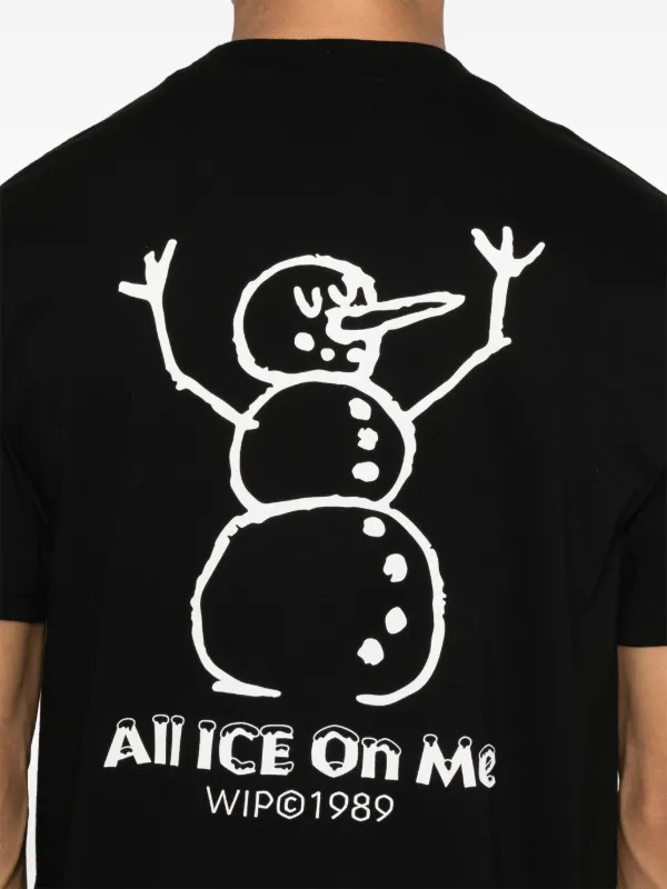 【関税込み】Carhartt Work In Progress ブラック Ice Tシャツ Carhartt WIP Ice Tシャツ | ブラック | FARFETCH JP