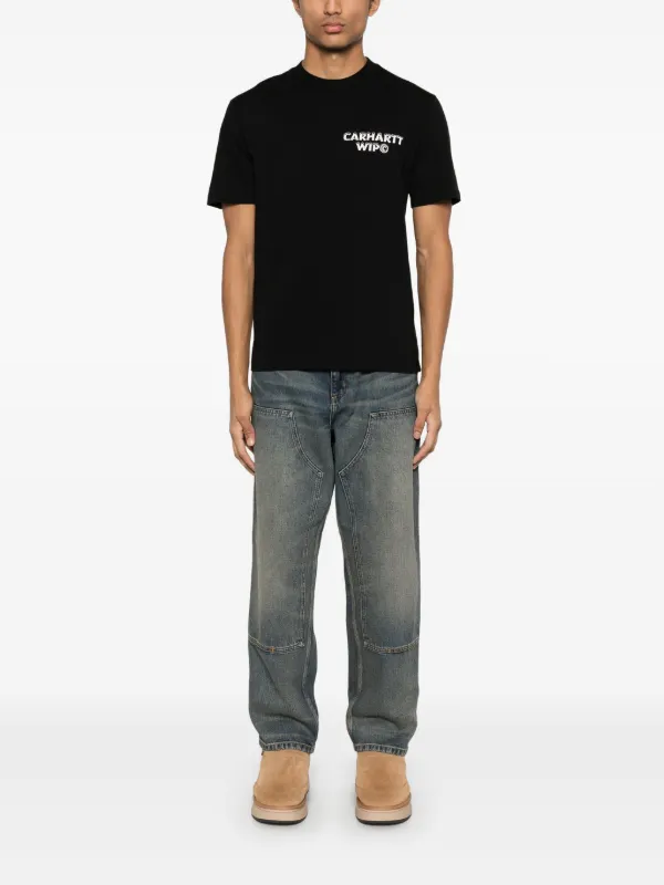 【関税込み】Carhartt Work In Progress ブラック Ice Tシャツ Carhartt WIP Ice Tシャツ | ブラック | FARFETCH JP