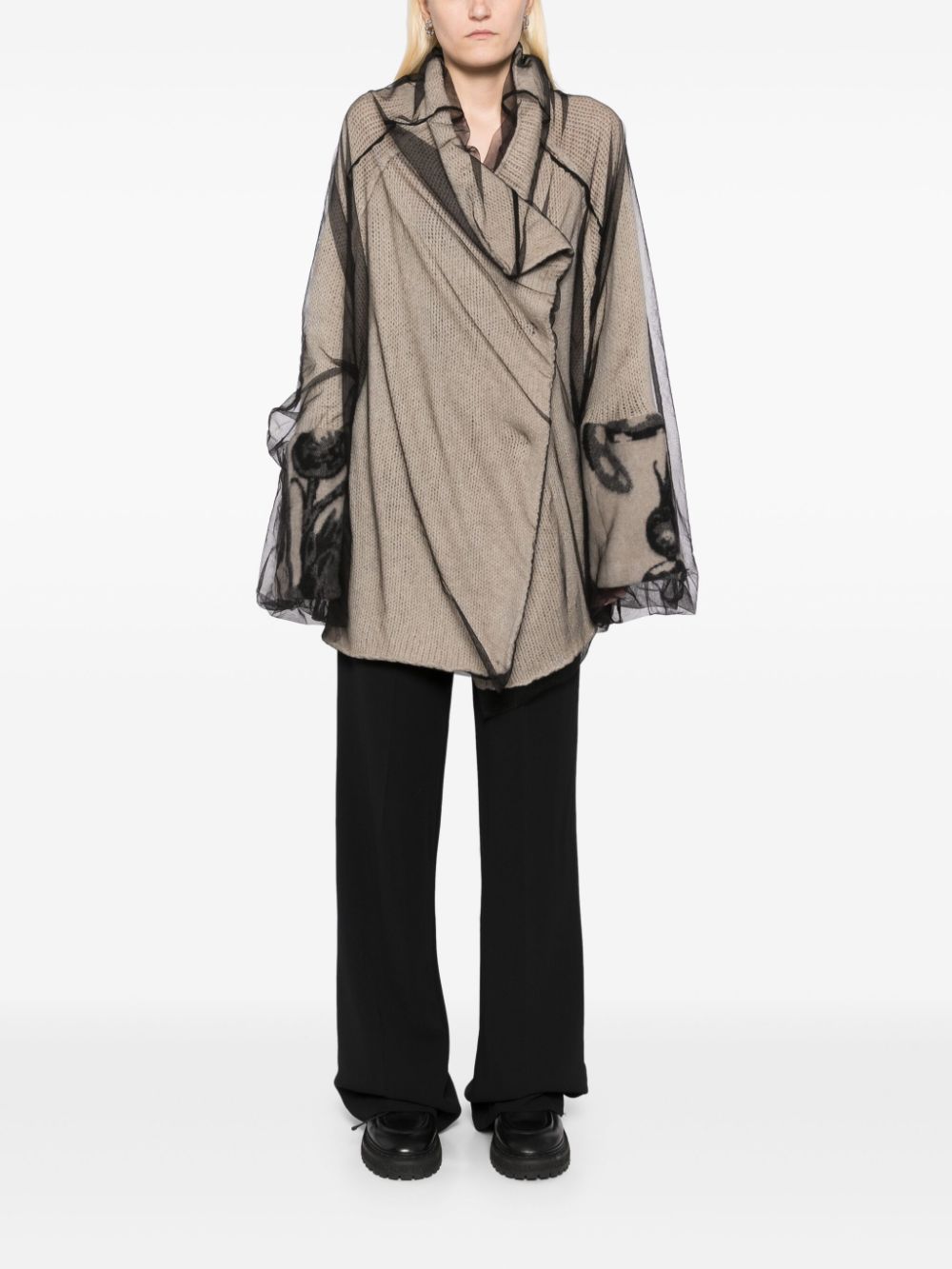 Rundholz button-up cardigan - Neutrals