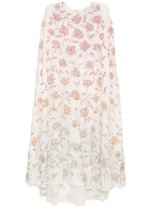 Robe orné de sequins - SHATHA ESSA - Modalova