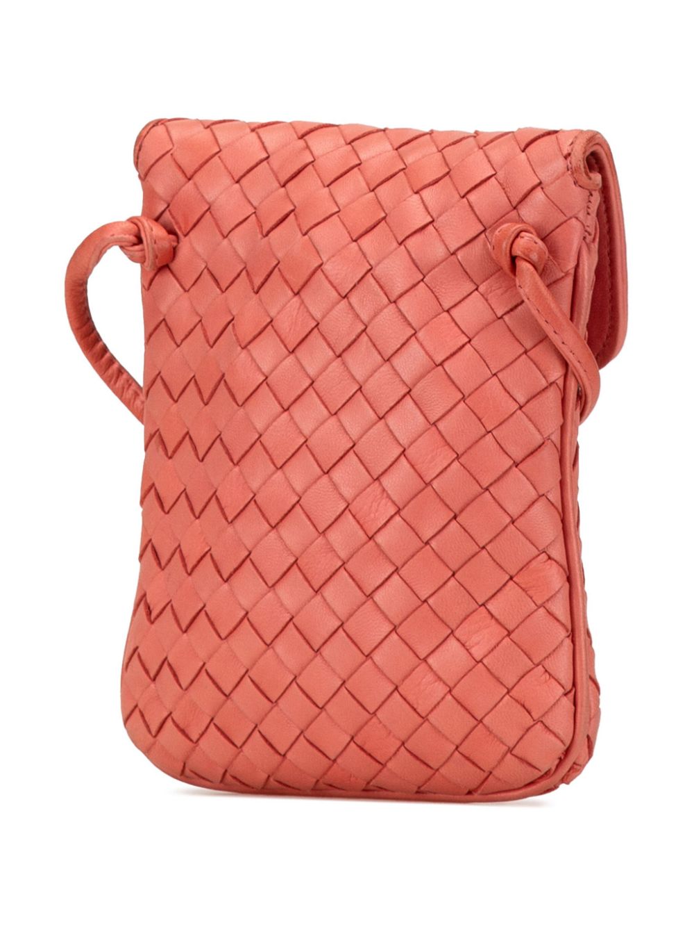 Bottega Veneta Pre-Owned 2000-2024 Intrecciato Tassel crossbody bag - Roze