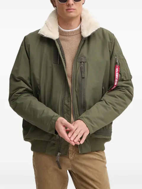Alpha Industries DA-3 faux fur-collar jacket