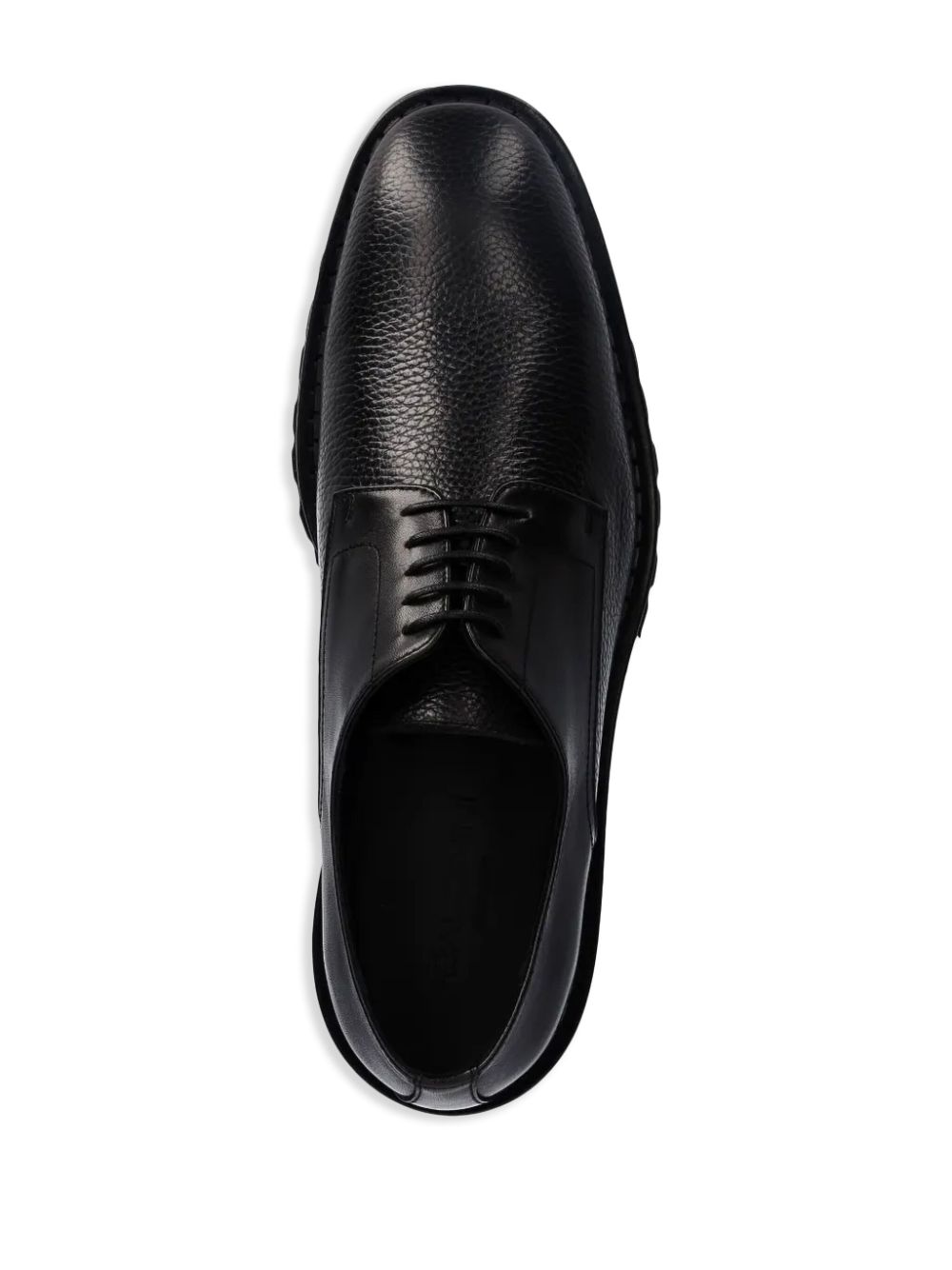 Baldinini textured Derby shoes Black