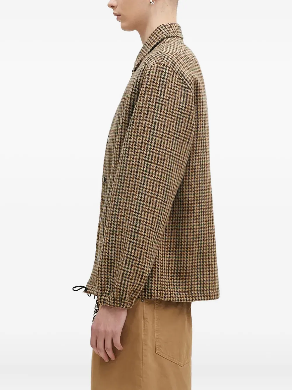 DARKPARK collared check jacket | Shirt Jackets | Image 2