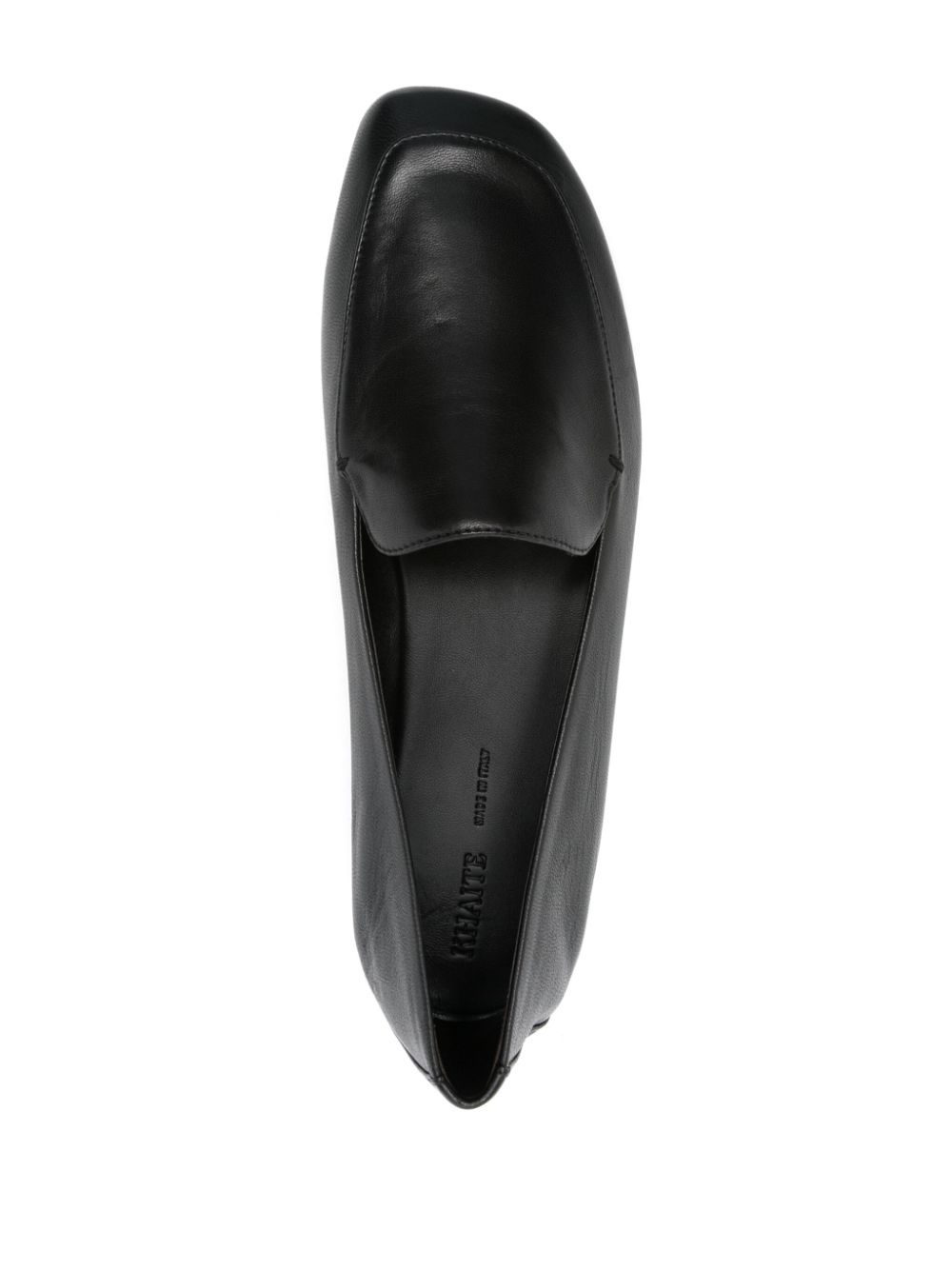 KHAITE Monrow loafers Zwart