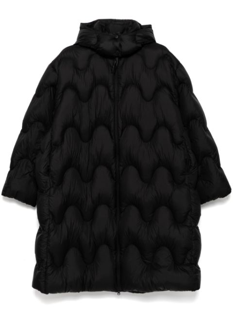 JNBY wavy-quilted down coat Women