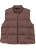 JNBY quilted down vest - Brown