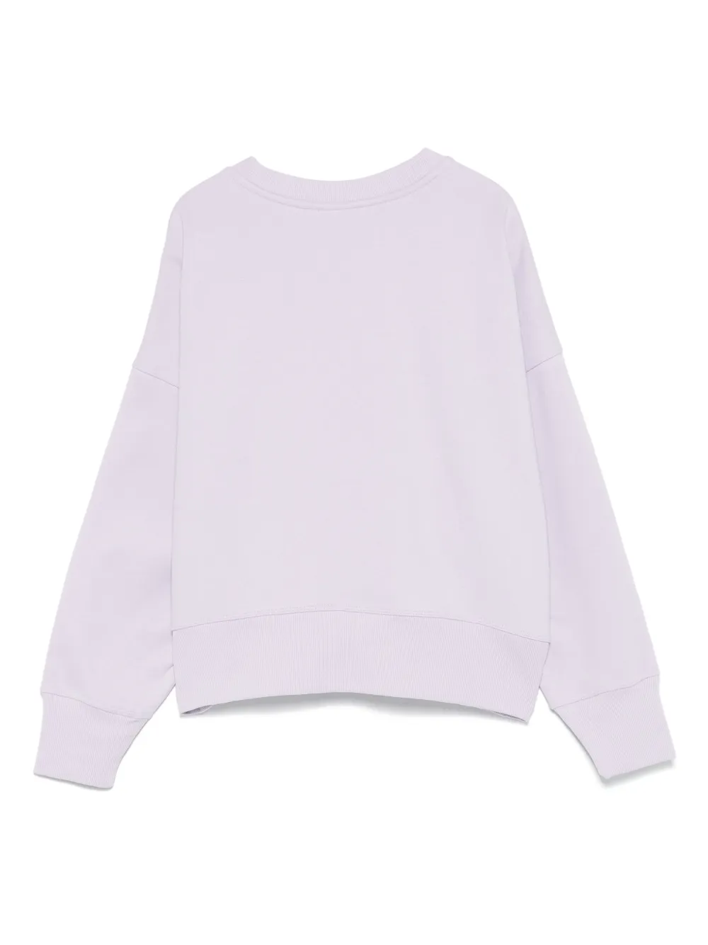 DKNY Sweater met borduurwerk Paars