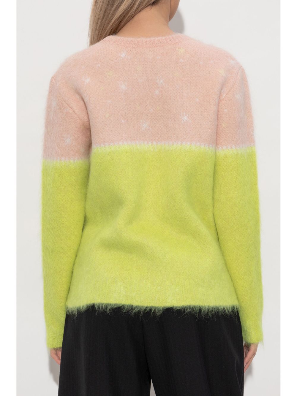 LOEWE panelled mohair jumper Women