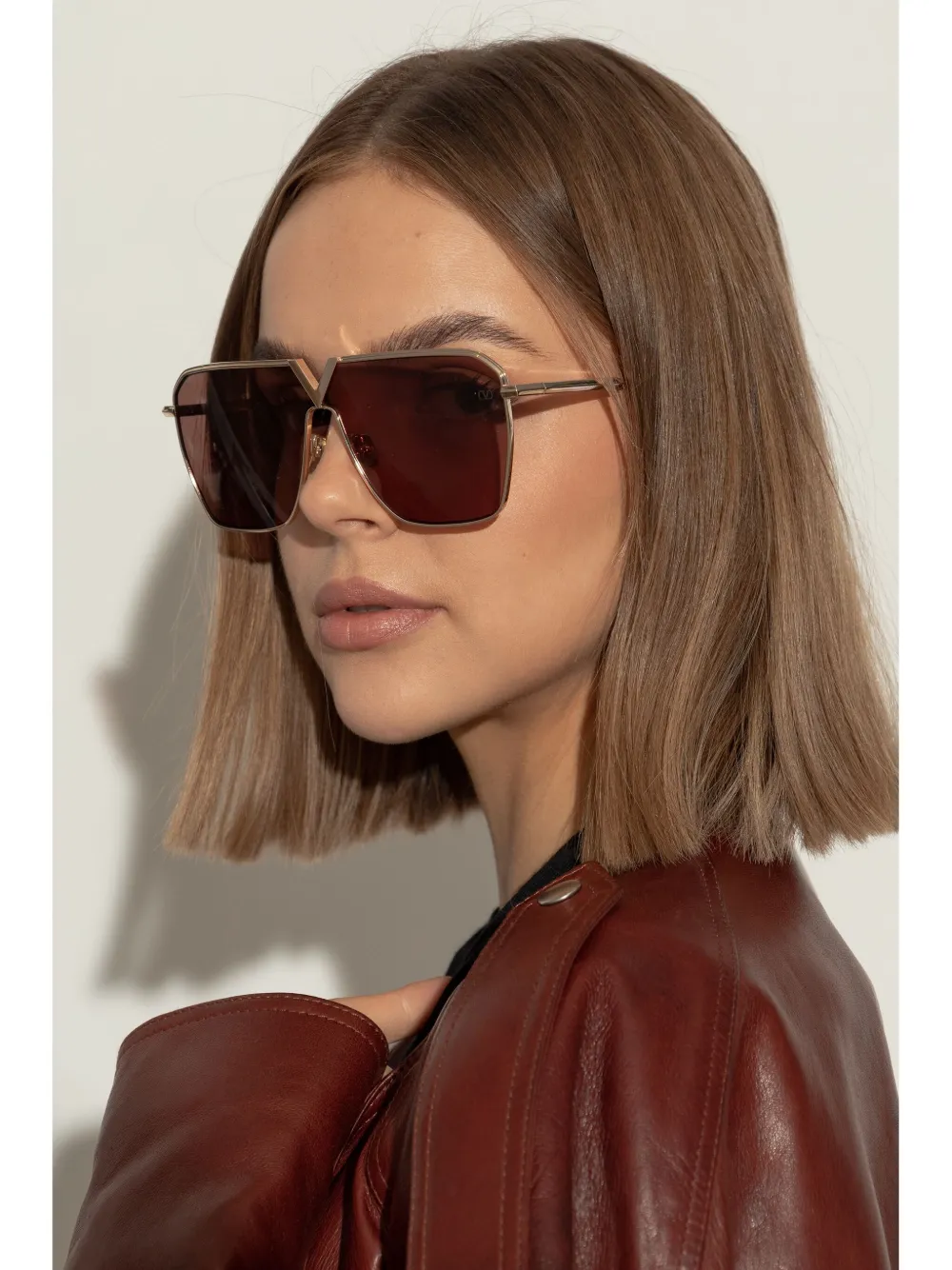 VALENTINO GARAVANI EYEWEAR VGold zonnebril Goud