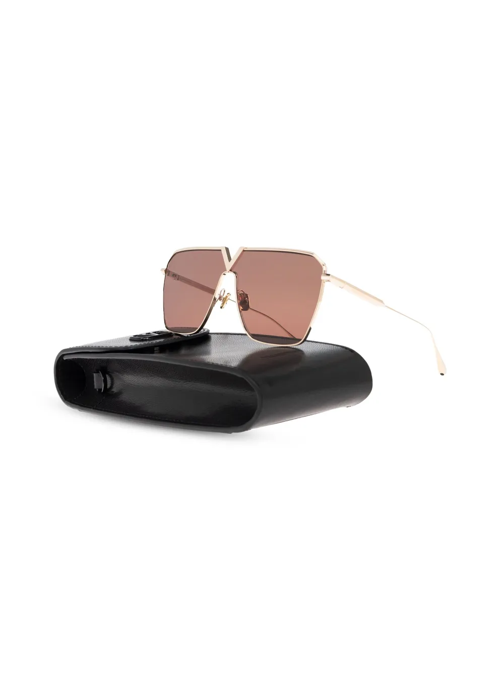 VALENTINO GARAVANI EYEWEAR VGold zonnebril Goud