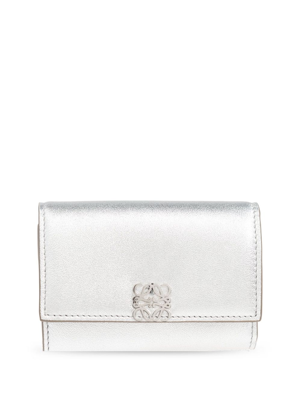 LOEWE portefeuille Anagram - Argent