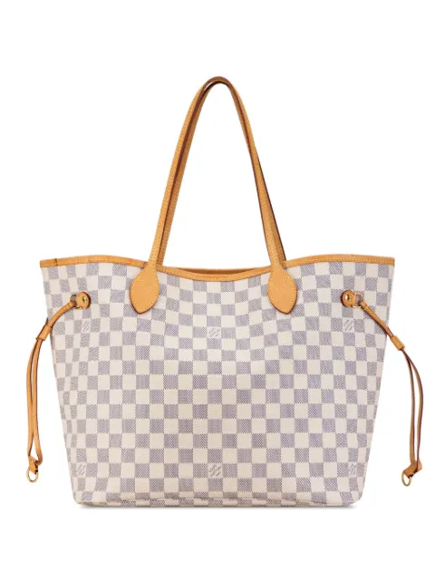 Louis Vuitton Pre-Owned 2014 Damier Azur Neverfull MM tote bag WOMEN