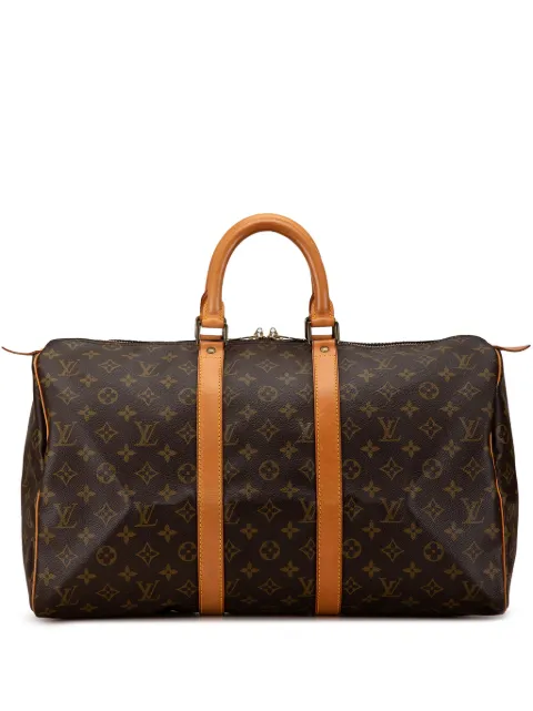 Louis Vuitton Pre-Owned 1990 Monogram Keepall 45 travel bag WOMEN