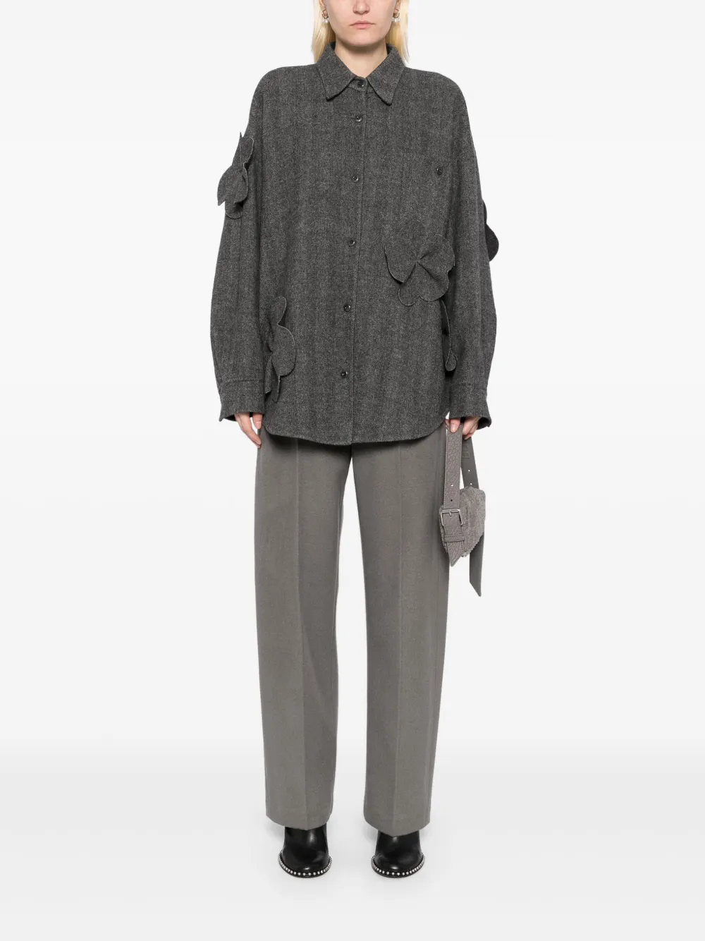 JNBY Straight broek - Grijs